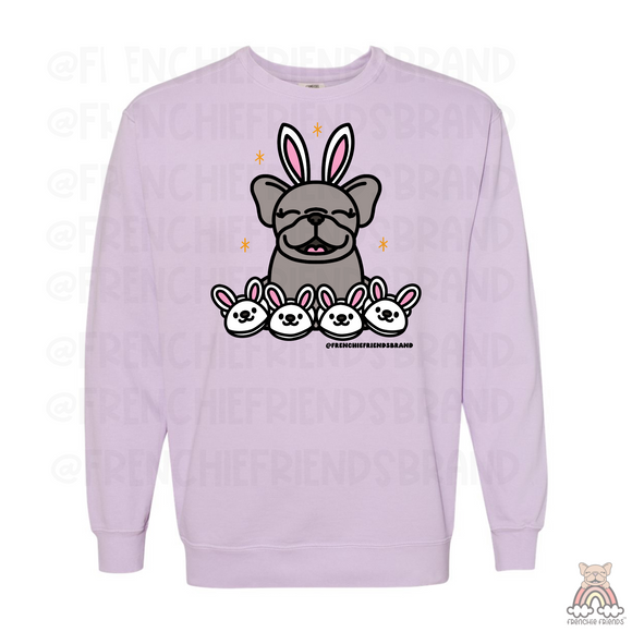 Frenchie Slippers Crewneck