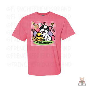 Easter Is For Frenchies Unisex Tee