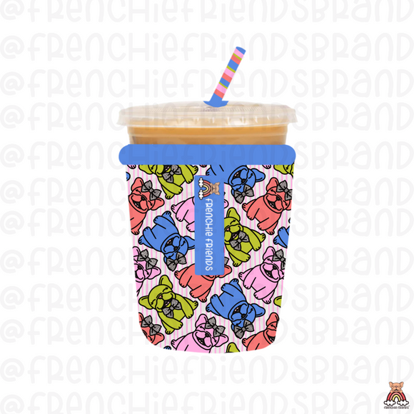 Color Me Frenchie Coffee Sleeve