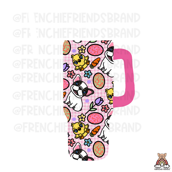 Easter Is For Frenchies Tumbler