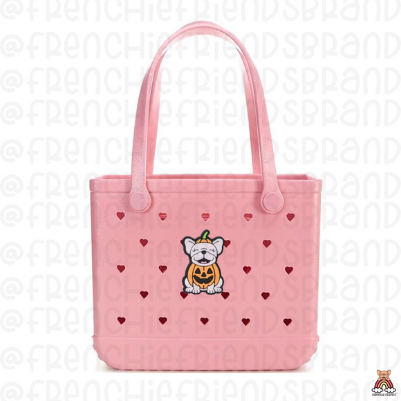 Frenchie Patch Bag Charms