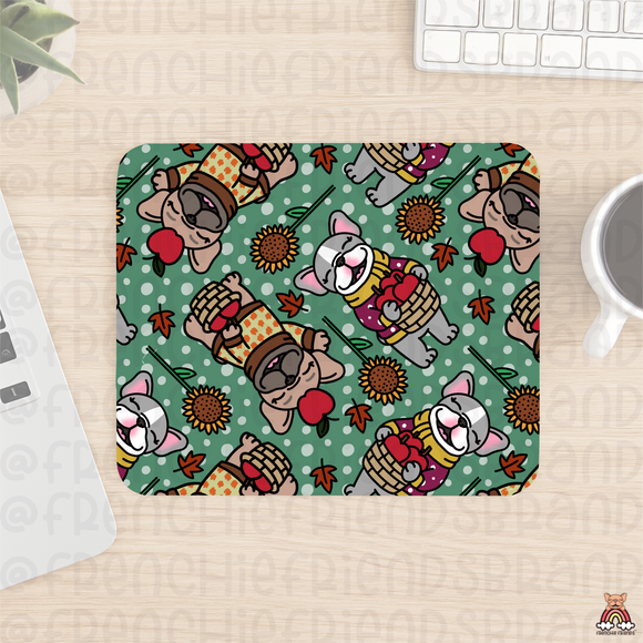 Apple Picking Mouse Pad