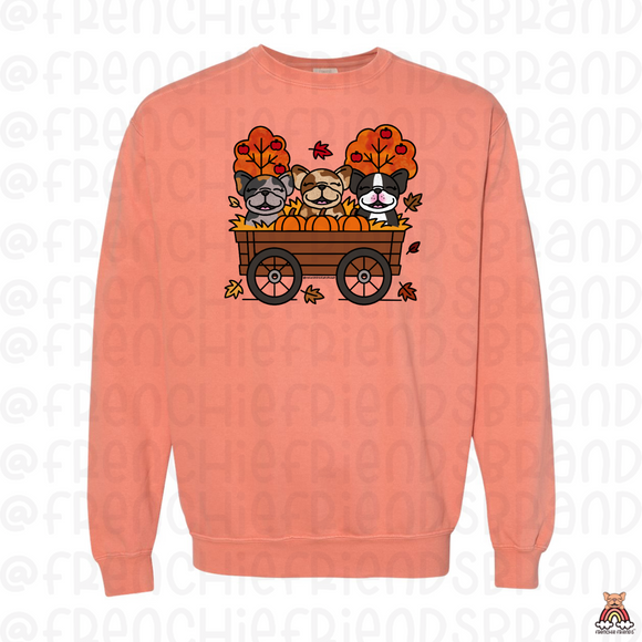 Hayride Frenchies Unisex Crewneck