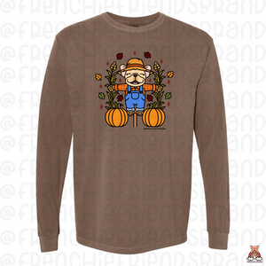 Scarecrow Frenchie Long Sleeve