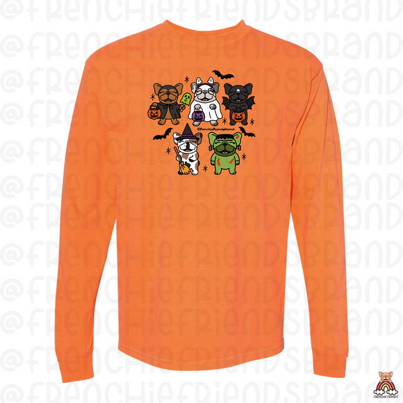 Trick Or Treat Frenchies Long Sleeve