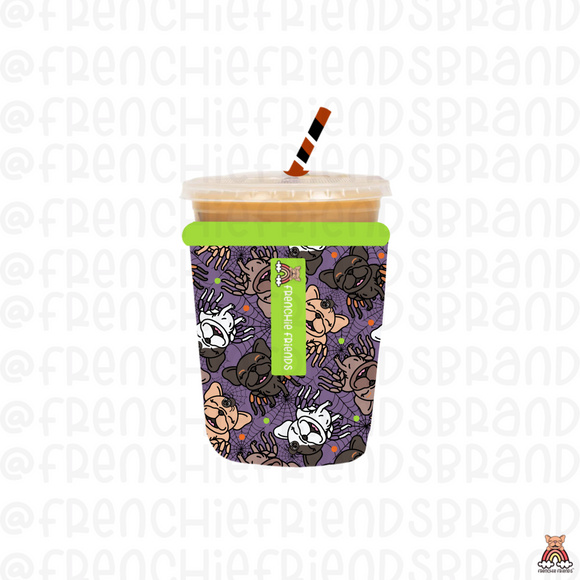 Creepy Crawler Frenchies Coffee Sleeve