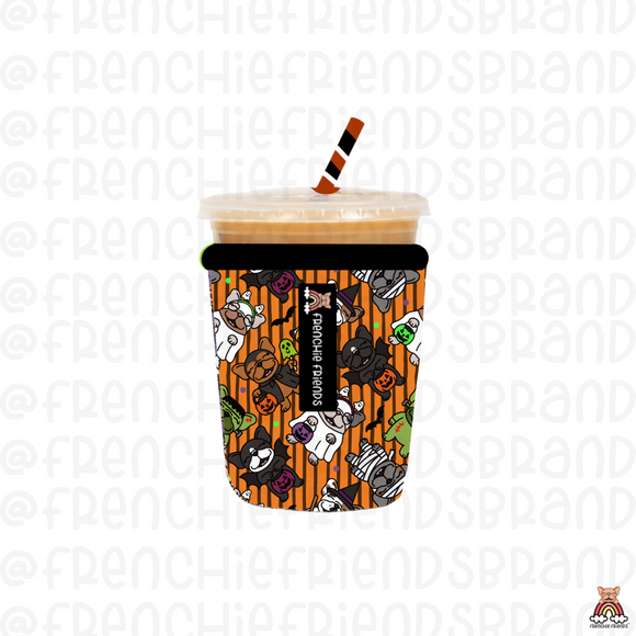 Trick or Treats Frenchies Coffee Sleeve