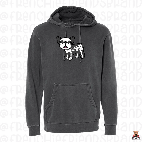 Skelly Belly Embroidered Hoodie