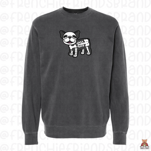 Skelly Belly Embroidered Crewneck
