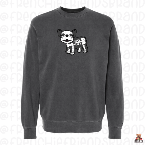 Skelly Belly Embroidered Crewneck