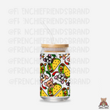 Lets Taco Bout Frenchies 16 Oz Glass Can