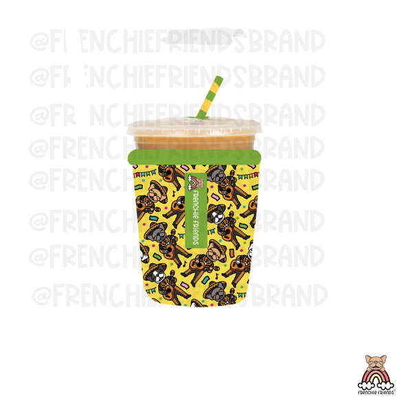 Cinco De Frenchie Coffee Sleeve