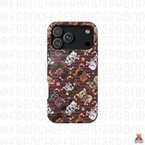 Peppermint Christmas Frenchie Phone Case