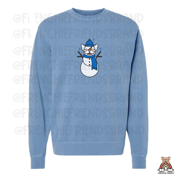 My Frenchie Melts My Heart Embroidered Crewneck