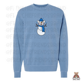 My Frenchie Melts My Heart Embroidered Crewneck