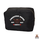French Bulldog Embroidered Makeup Bag