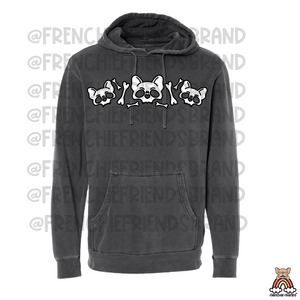 Bad To The Bones Embroidered Hoodie