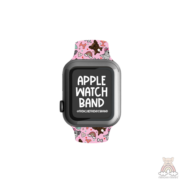 Frenchie Friends Apple Watch Band