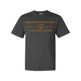 Frenchieween Town University Embroidered Tee
