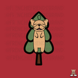 Felt Embroidered Frenchie Full Body Ornament