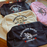 French Bulldog Embroidered Makeup Bag