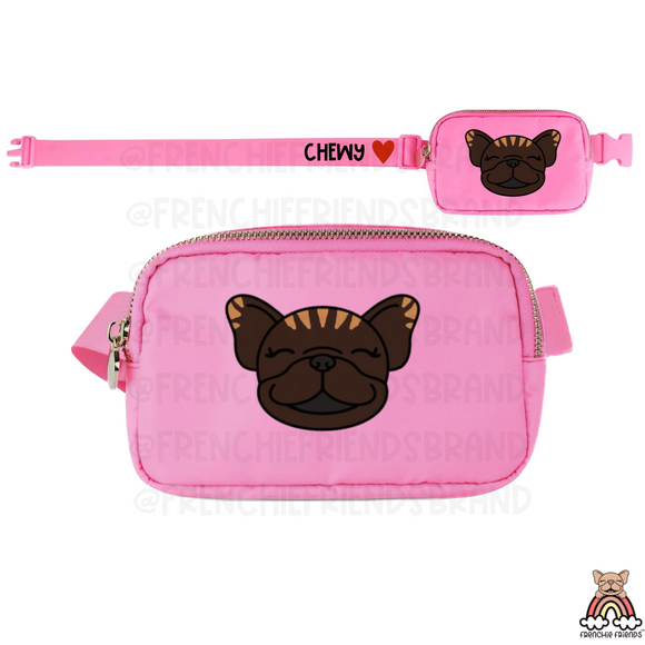 French Bulldog Embroidered Fanny Pack
