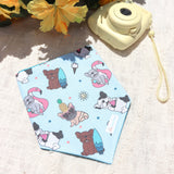 Summer Frenchie Reversible Snap On Bandana