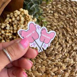 Sweet As Frenchies Single Sticker