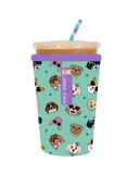 Dog Mom Print Coffee Cup Sleeve
