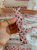 Apple Pink Leopard French Bulldog Watch Band