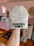 frenchie mom embroidered beanie
