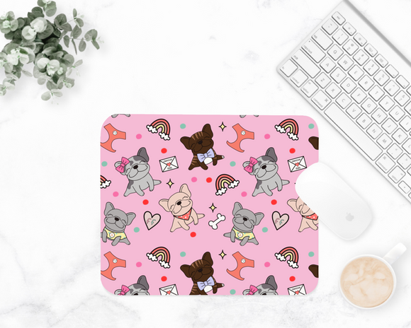 Frenchie Friends Mouse Pad
